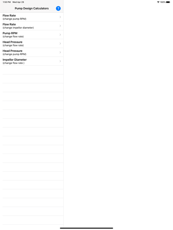 Screenshot #4 pour Pump Design Calculator
