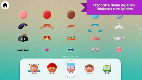 Thinkrolls Kings & Queens iPhone App Screenshot 4 – Bildung