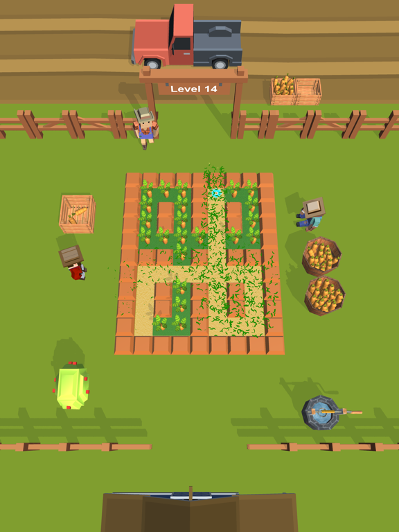 Harvest Maze - Farm Puzzle iPad screenshot