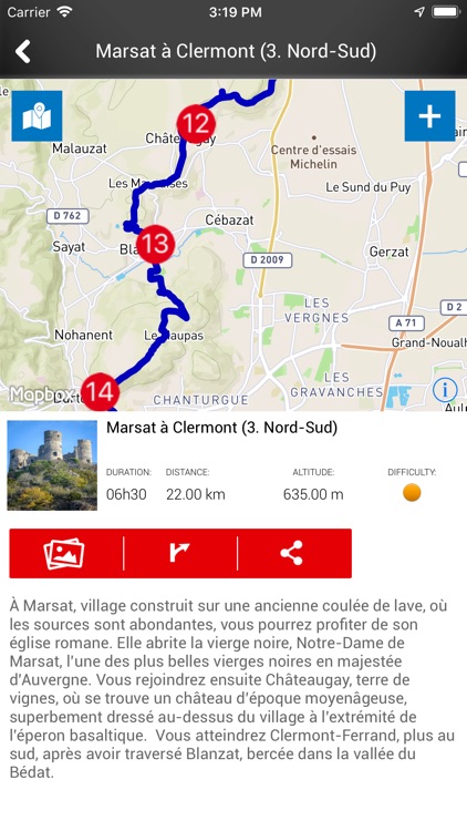Chemin de Saint Michel GR300 screenshot-3