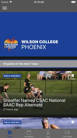 Game screenshot Wilson College Athletics mod apk