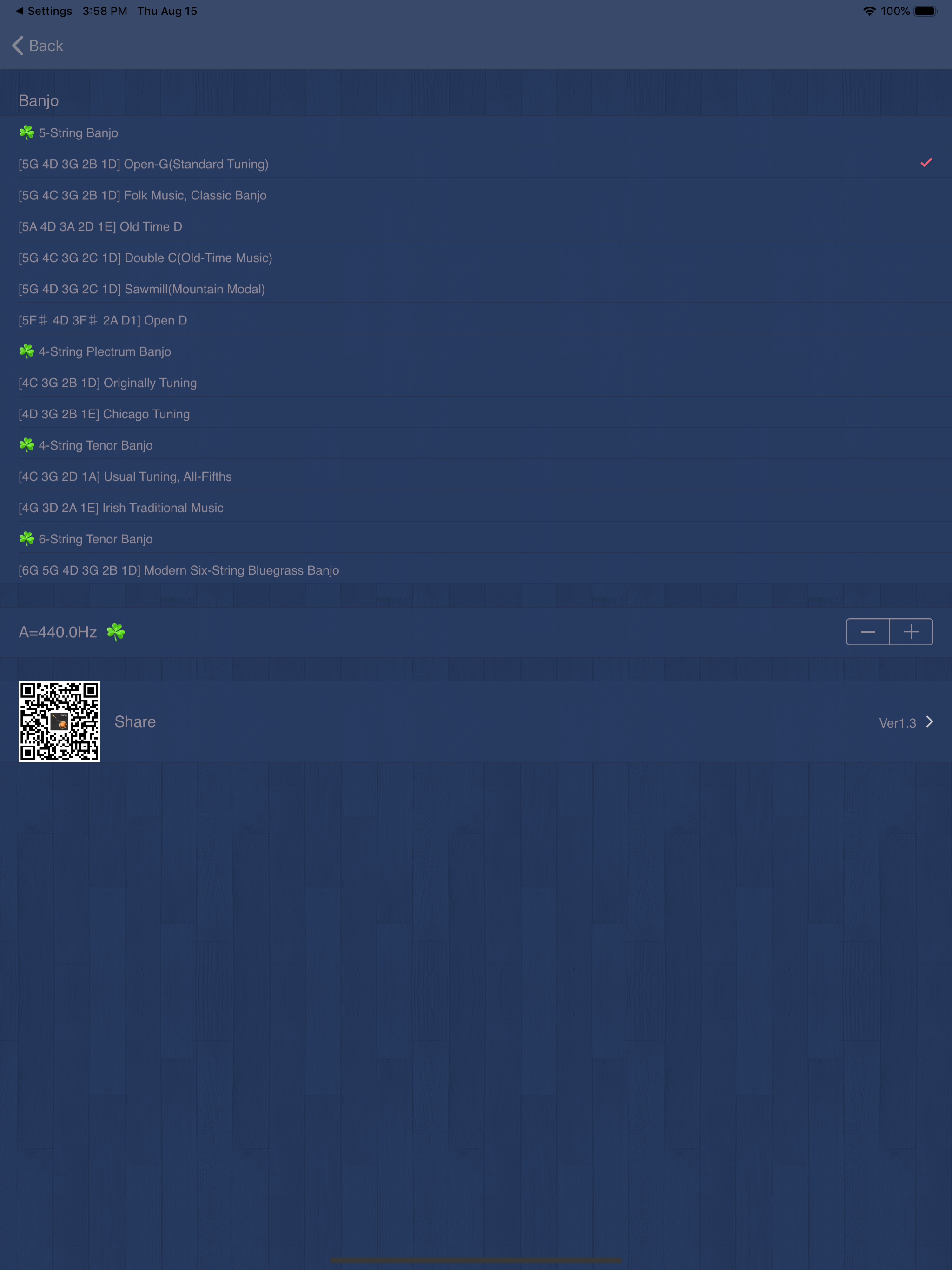 X Banjo Tuner Pro screenshot 7