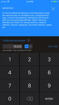 Altimeter+ iphone resimleri 2