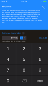 Altimeter+ screenshot
