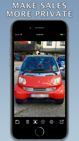 FaceBlur photo editor screenshot