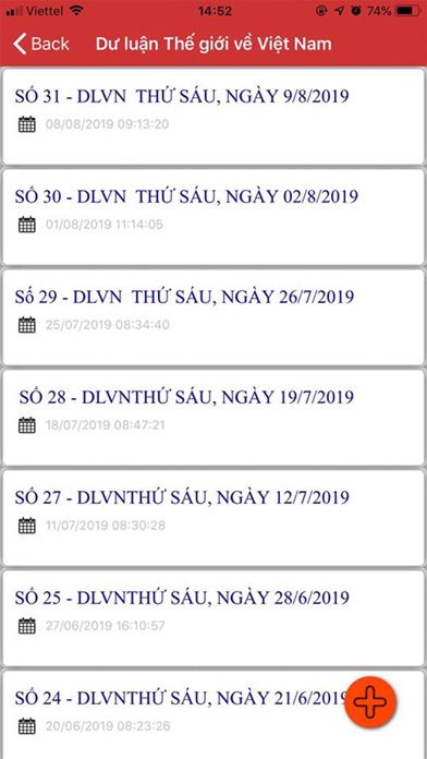 Tin Tham Khảo iPhone screenshot 6 - News app
