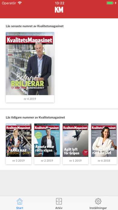 Kvalitetsmagasinet Screenshot