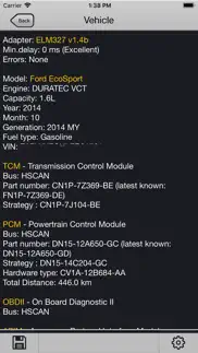 forscan viewer for ford, mazda iphone screenshot 2