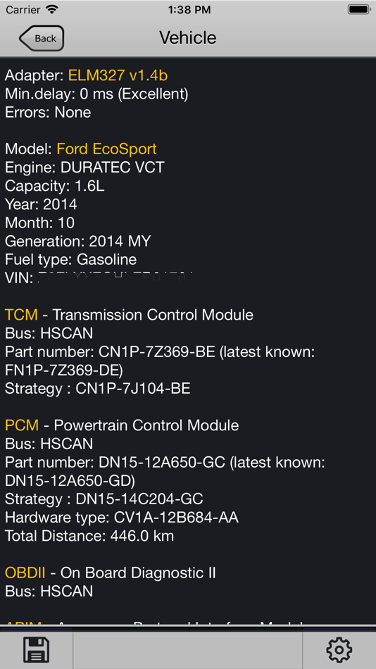 #2. FORScan Viewer for Ford, Mazda (iOS) Podle: Aleksei Savin