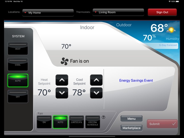 Total Connect Comfort on the App Store