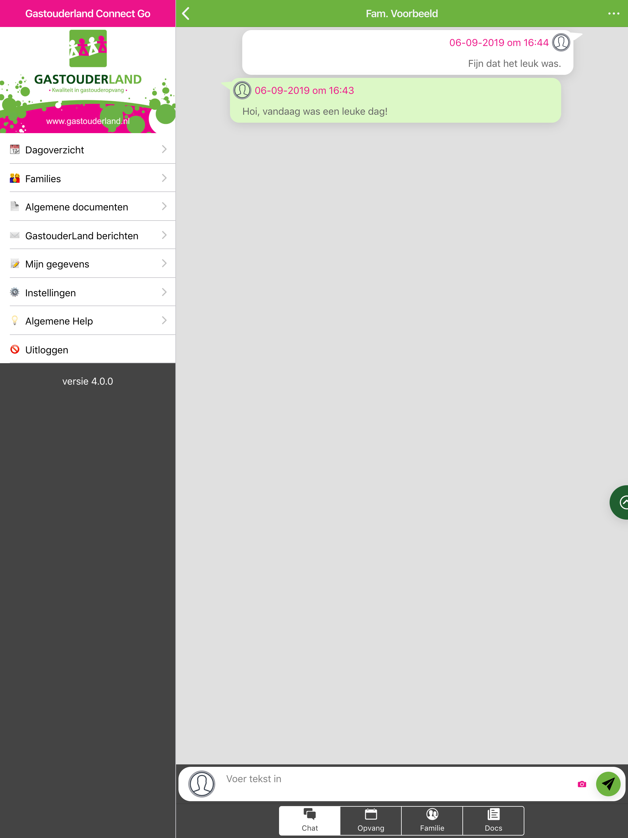 Gastouderland Connect Go