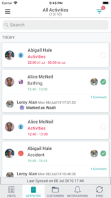 Access Care Planning screenshot