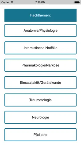 Game screenshot Fachwissen Rettungsdienst apk