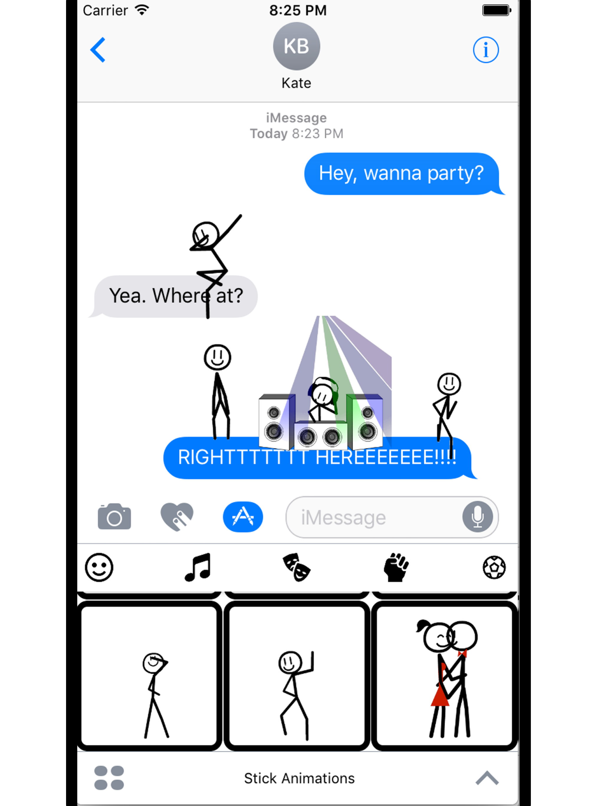 Stickmoji Stickers Animations