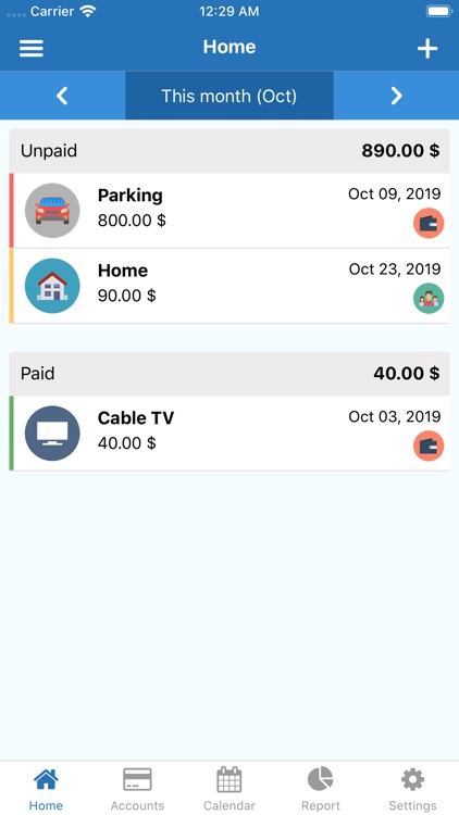 nBills - Bills Manager screenshot-3
