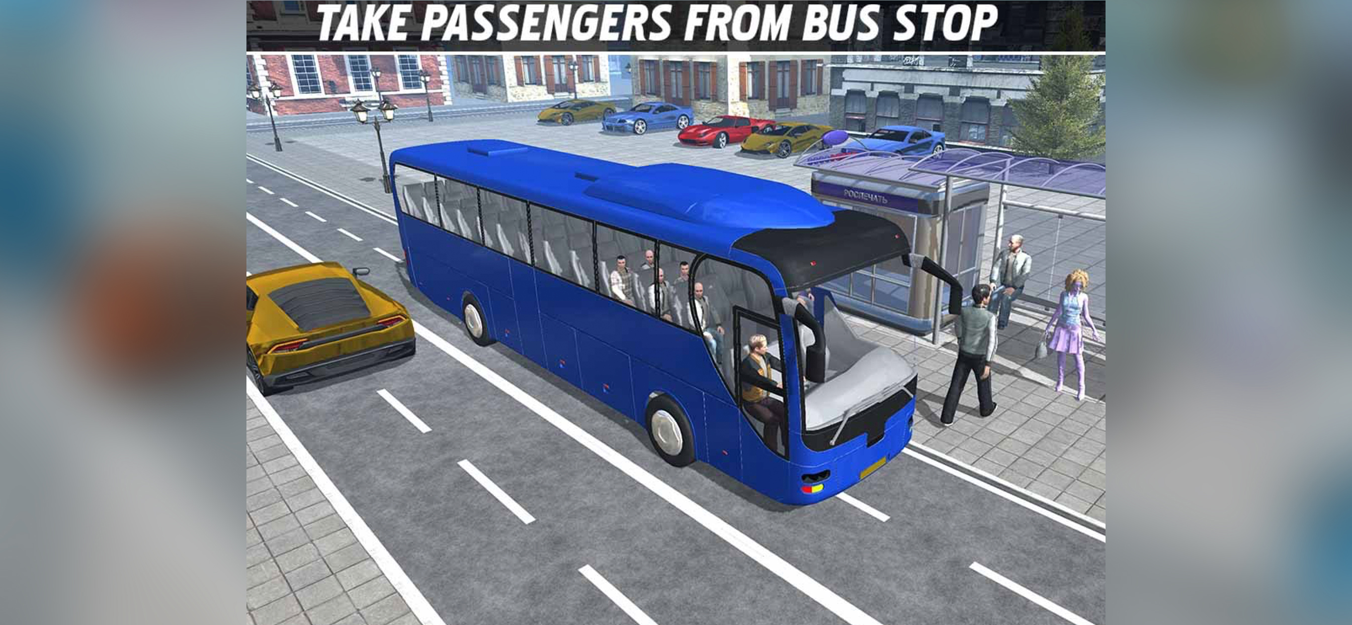 Tourist Bus Off Road Drive Sim