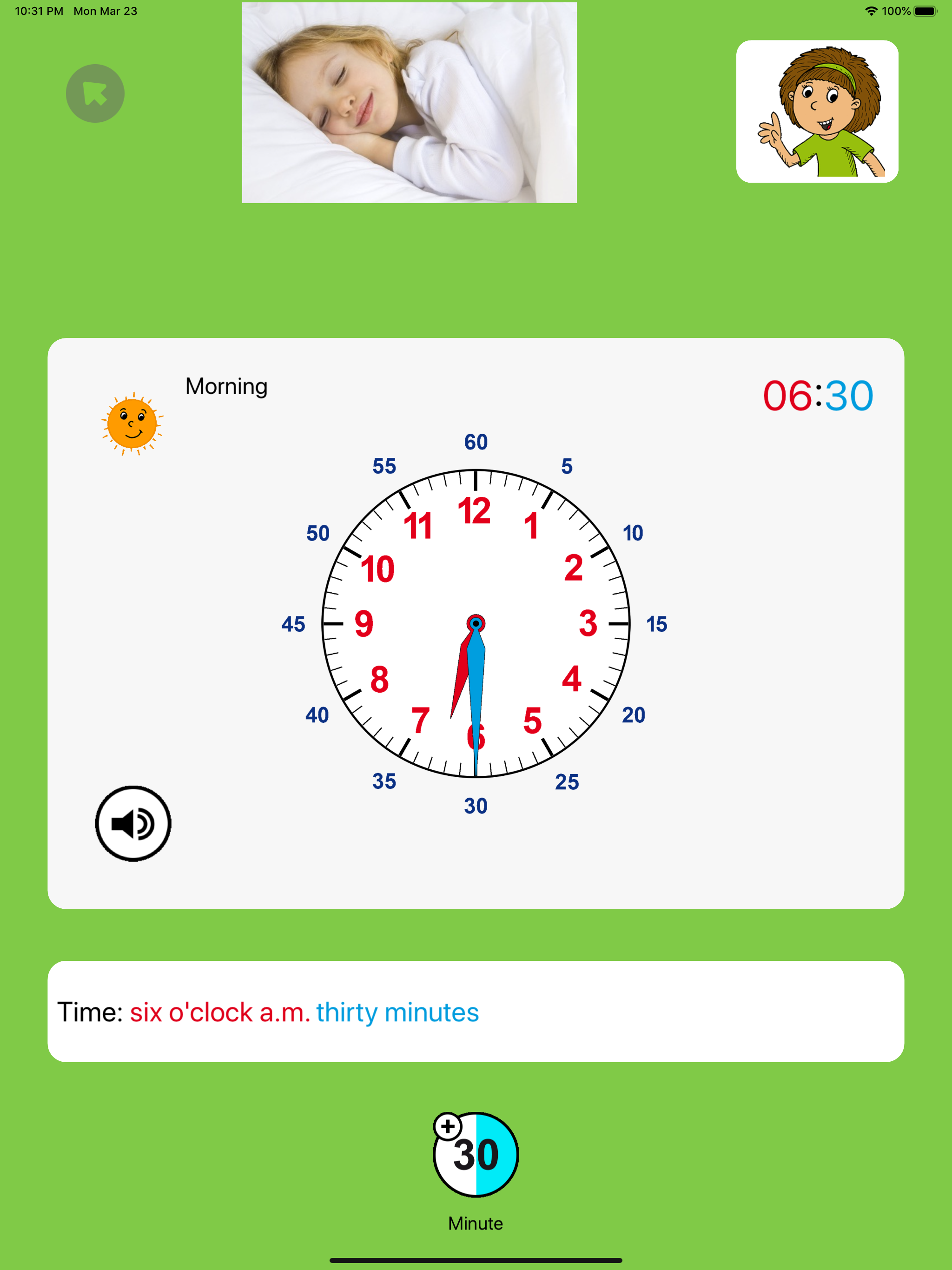 Learning to tell Time screenshot 8