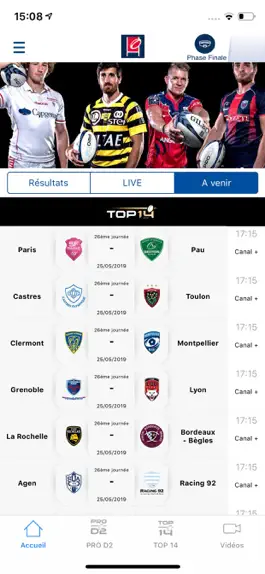 Game screenshot Ligue Nationale de Rugby mod apk