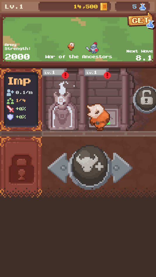 #1. Dungeon Builder Idle (iOS) 由: 5minlab Co., Ltd.