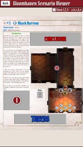 Gloomhaven Scenario Viewer screenshot