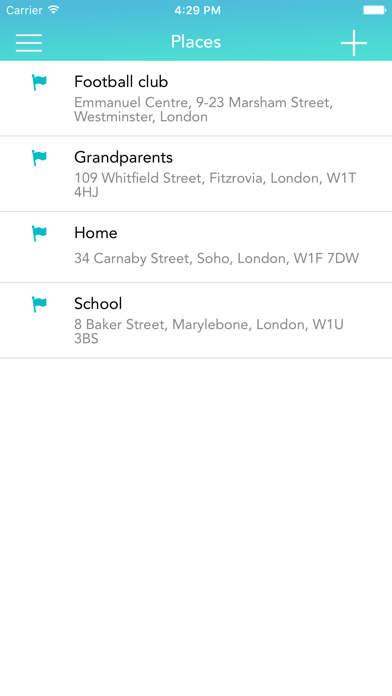 Screenshot #3 pour Localisation Famille Locategy