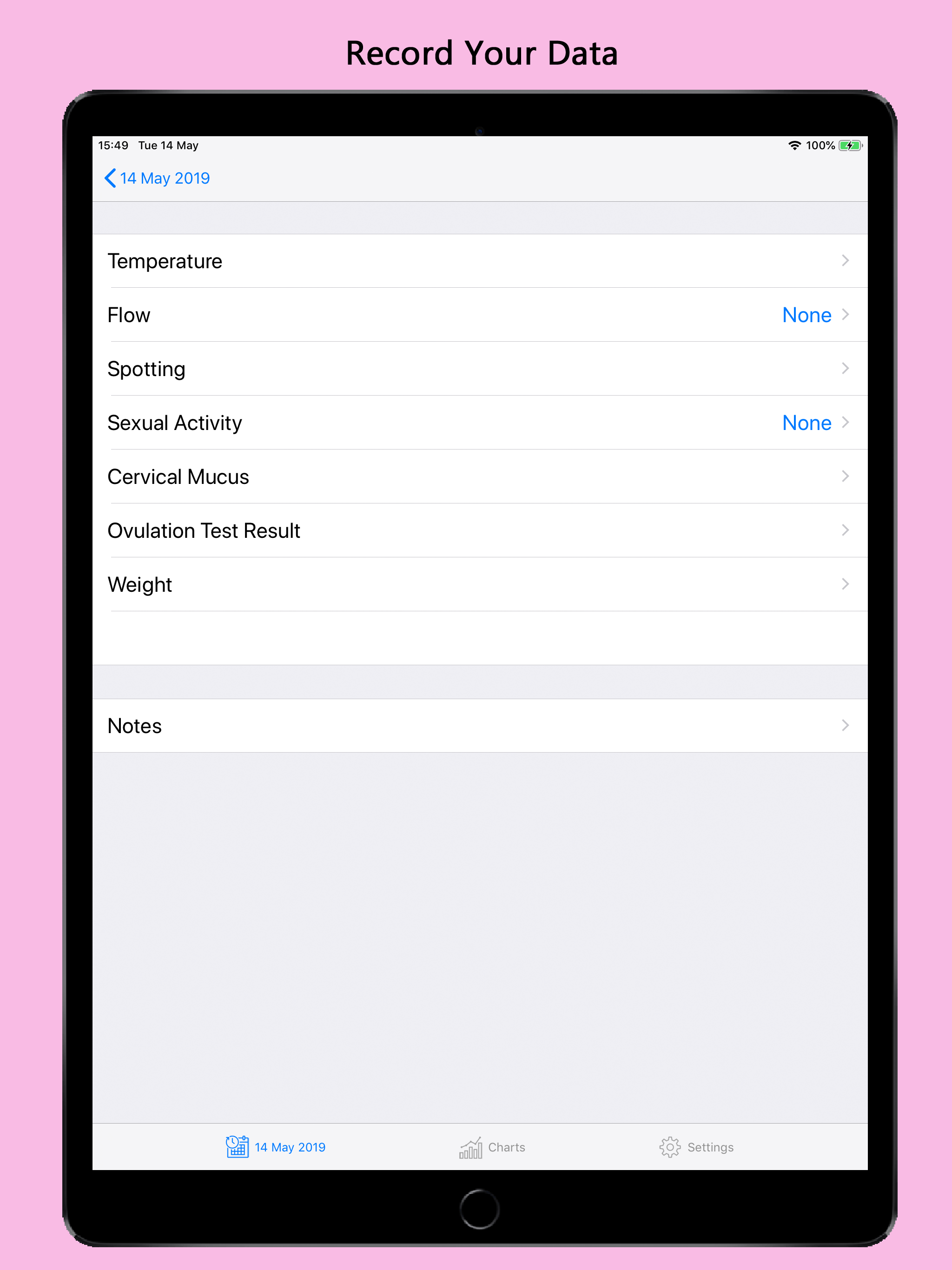 Fertility & Period Tracker Pro screenshot 10