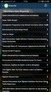iğdır Üniversitesi iphone screenshot 2