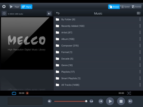 Screenshot #4 pour MELCO Music HD