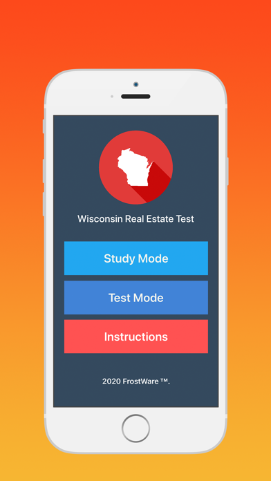 Screenshot #1 pour Wisconsin - Real Estate Test