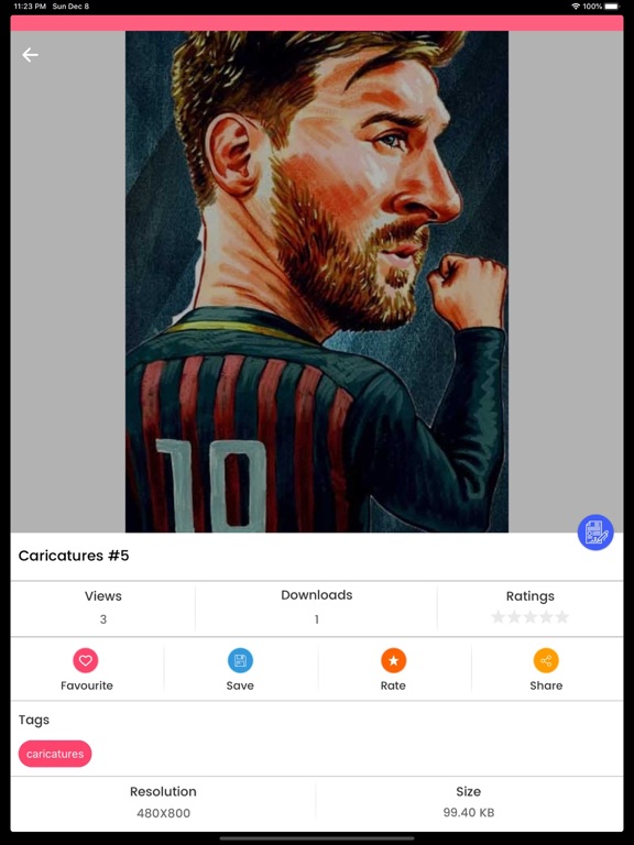 4K Football Wallpapers iPad screenshot 4 - Photo & Video app