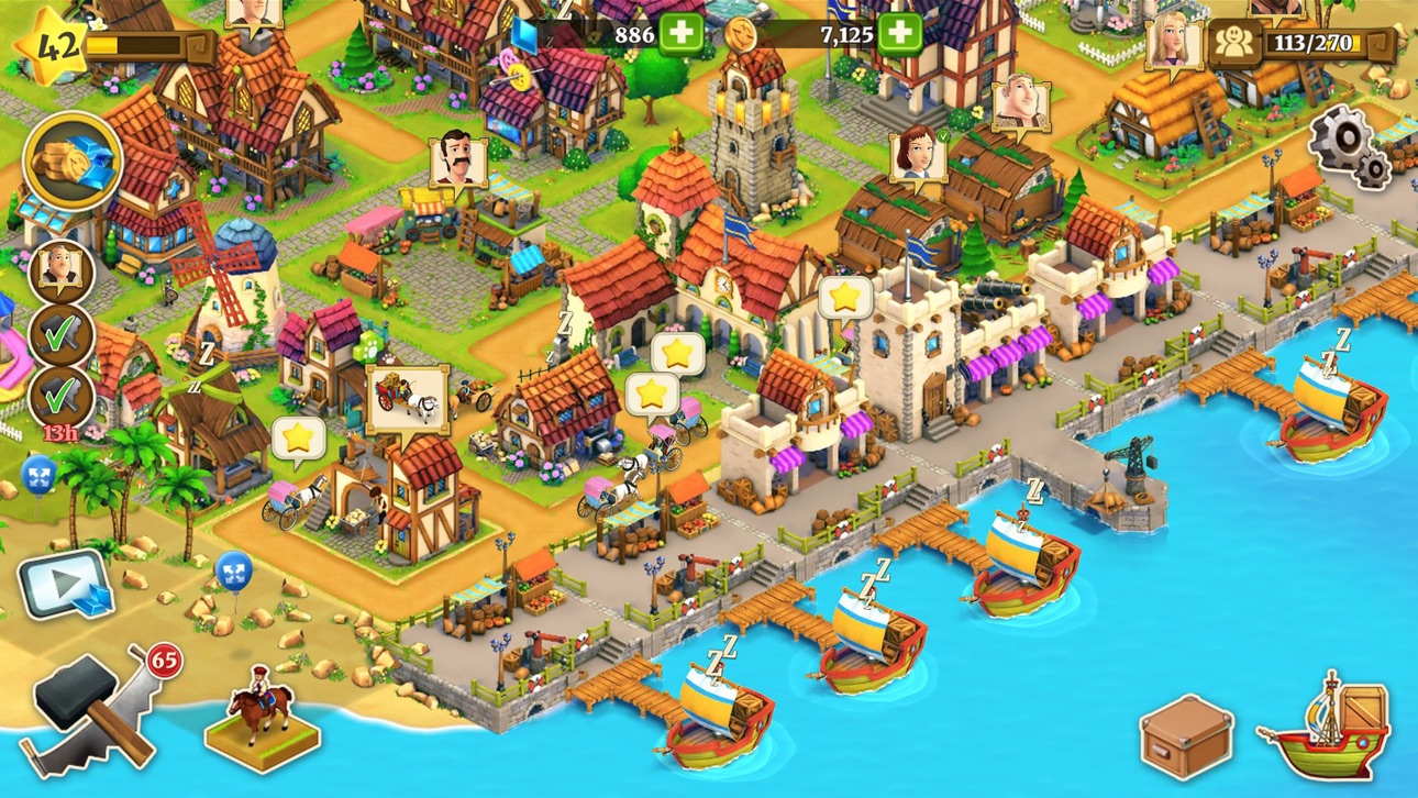 Town Village: Farm Build Trade Hack screenshot 5 - iOS game interface