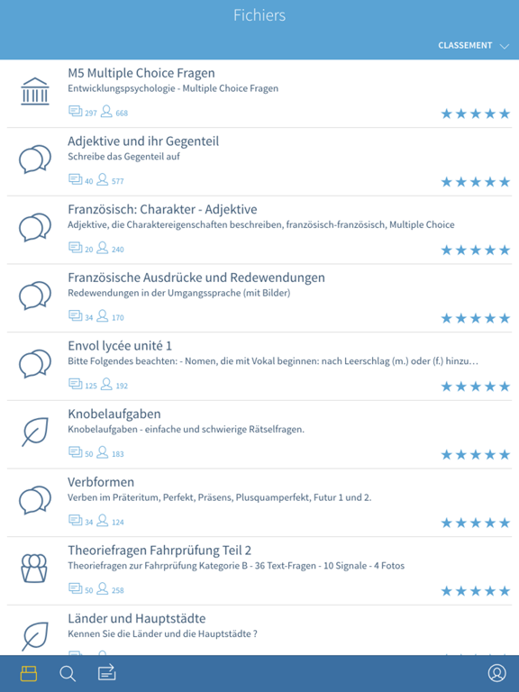 Screenshot #4 pour card2brain cartes mémoires