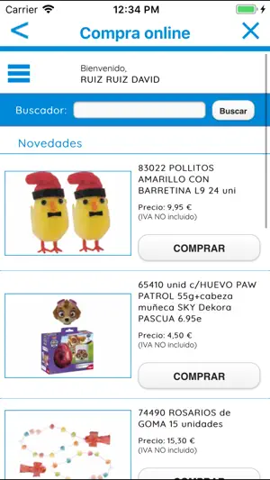 Distribuciones Delfín screenshot 2