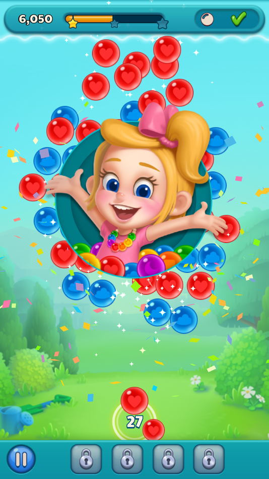 #3. Happy Bubble: Shoot n Pop (iOS) By: XLsoft Corp.
