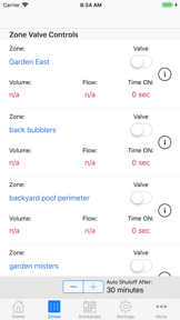H2OPro Sprinkler Timer screenshot