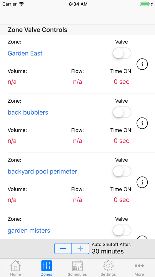#2. H2OPro Sprinkler Timer (iOS) 来自: Paul Dorsey