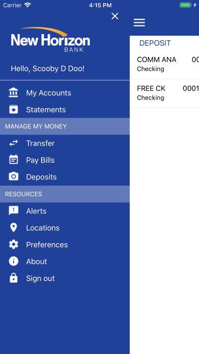 How to cancel & delete New Horizon Bank MobileBanking from iphone & ipad 2