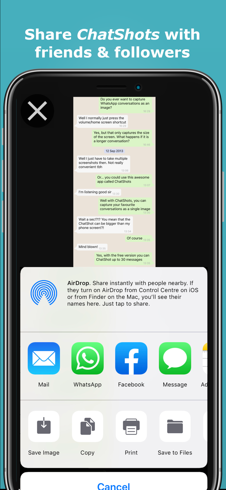 ChatShots screenshot messages screenshot 5