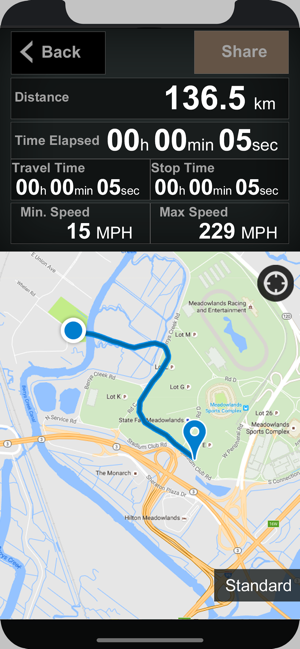 ‎Speedometer GPS+ Screenshot