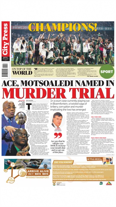City Press - Johannesburg Screenshot