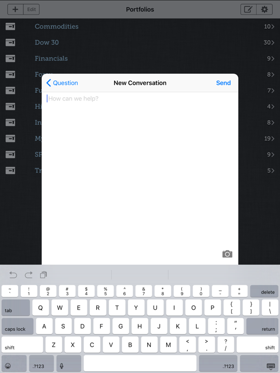 ezStocksPro-Watchlist Earnings iPad screenshot 10 - Finance app