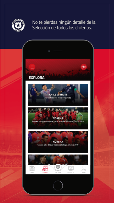 La Roja Oficial Screenshot