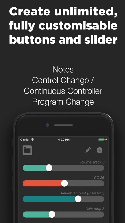 Midi Controller - Remote & USB