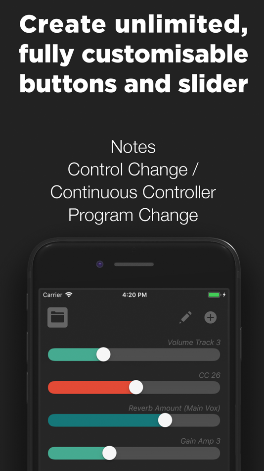 #3. Midi Controller - Remote & USB (iOS) Podle: Dominik Seemayr
