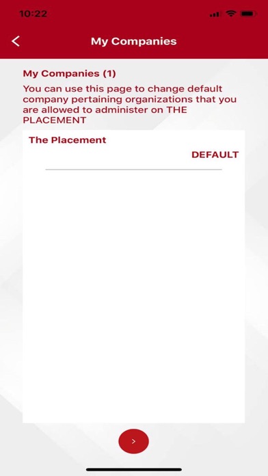 The Placement - Employer screenshot 3