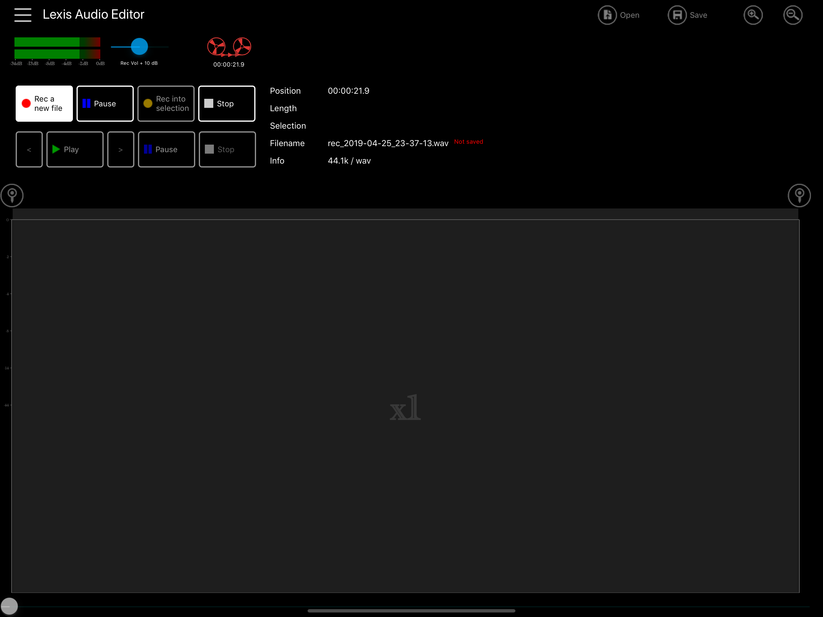 Lexis Audio Editor