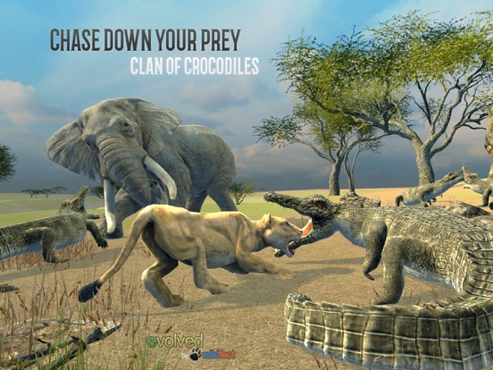 Clan of Crocodiles iPad screenshot 1 - Games app