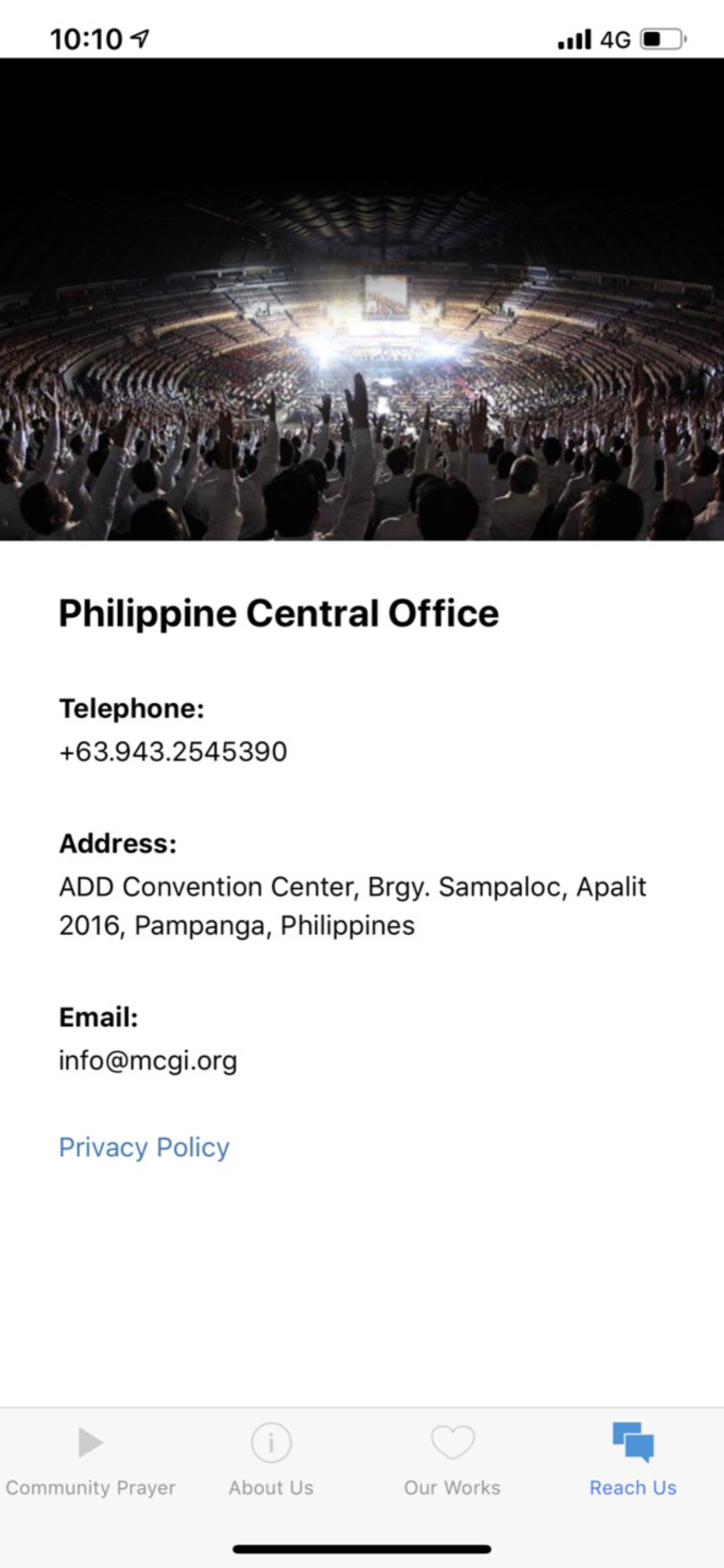 MCGI App