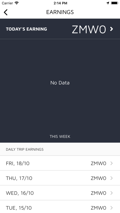 Screenshot 4 of Motor for Business Driver App