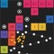 BallX Infinite Brick swipe your finger down to throw balls and break bricks